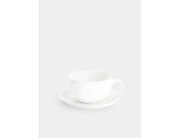 Чашка с блюдцем 350 мл белый Maxwell & Williams Кашемир