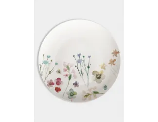 Тарелка обеденная 27,5 см белая Цветы Maxwell & Williams Wildwood