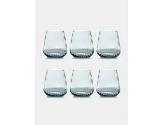 Набор стаканов для виски, 6 пр, 450 мл, Opium, дымчатые