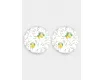 Подставка под горячее круглая 34.5 см 2 шт Цветы и лимоны Easy Life Fleurs et Citrons