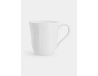Кружка, 400 мл, фарфор F, белая, Lotus white