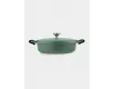 Сотейник 28 см 4.0 л с крышкой с покрытием зелёный Maxwell & Williams Agile