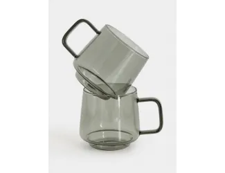 Набор кружек 2 предмета 400 мл серые Maxwell & Williams Blend Sala