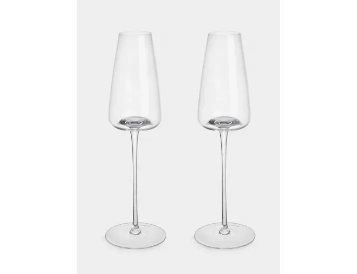 Бокал для шампанского 270 мл 2 шт Anna Lafarg Opera