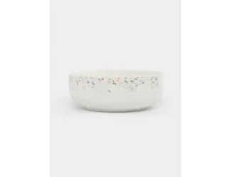 Салатник, 16х6 см, 700 мл, фарфор N, белый, Цветы и листья, Primrose