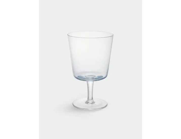 Бокал-кубок для вина 320 мл голубой Anna Lafarg Soul