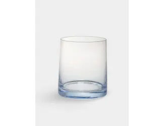 Стакан, 9 см, 320 мл, стекло, голубой, Soul