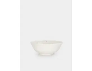 Салатник, 21х8 см, 1 л, керамика, белый, Рыбки, Sea world