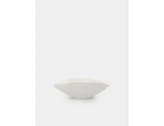 Салатник, 22х18х7 см, 500 мл, фарфор P, белый, Волнистый край, White ocean