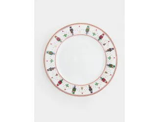 Тарелка обеденная, 26,5 см, Щелкунчик