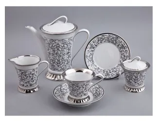 Сервиз чайный Rudolf Kampf Византия на 6 персон 15 предметов декор D936