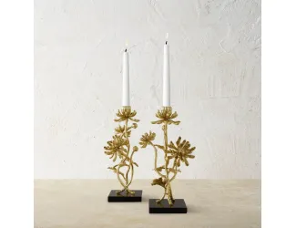 Набор подсвечников Michael Aram Dahlia 2 предмета 29 см