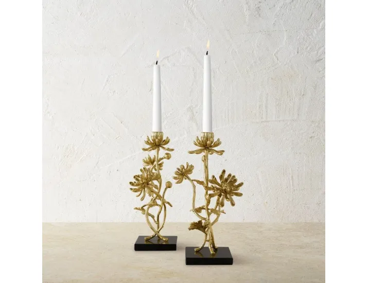 Набор подсвечников Michael Aram Dahlia 2 предмета 29 см