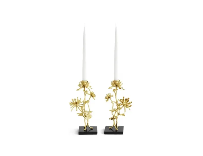 Набор подсвечников Michael Aram Dahlia 2 предмета 29 см