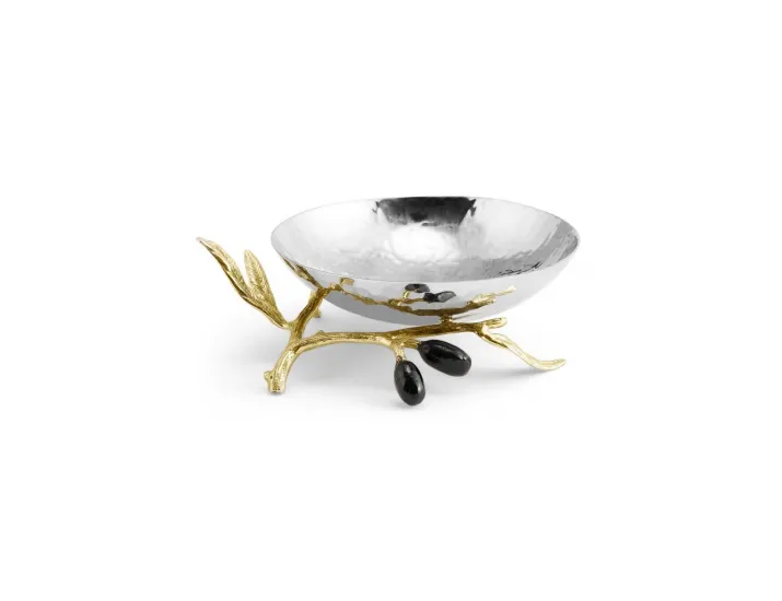 Салатник на ножке Michael Aram Olive Branch 11 см