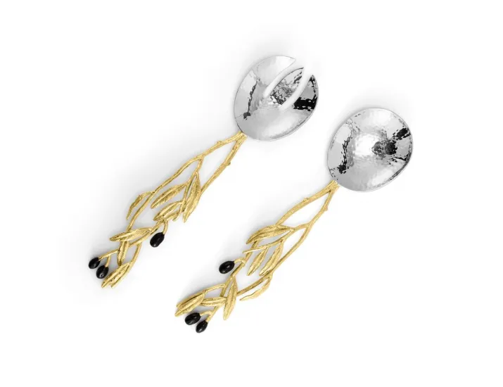 Набор сервировочный Michael Aram Olive Branch 2 предмета 29 см