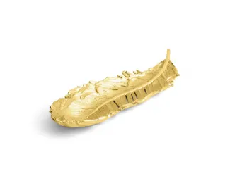 Блюдо Michael Aram Plume 42 см золото