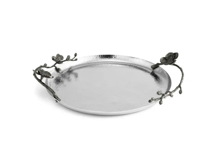 Блюдо Michael Aram Black Orchid круглое 33 см