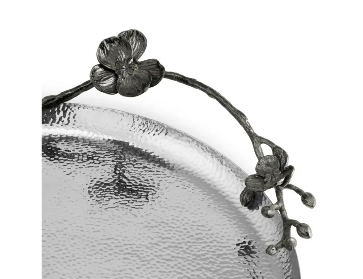 Блюдо Michael Aram Black Orchid круглое 33 см