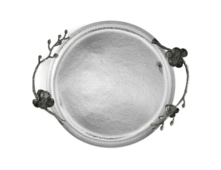 Блюдо Michael Aram Black Orchid круглое 33 см