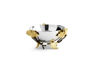 Ваза для конфет Michael Aram Golden Ginkgo 13 см