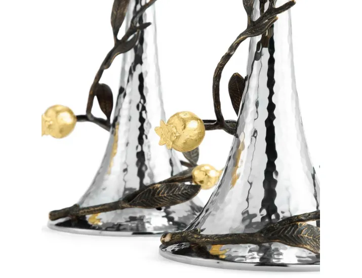 Набор подсвечников Michael Aram Pomegranate 2 предмета 28 см