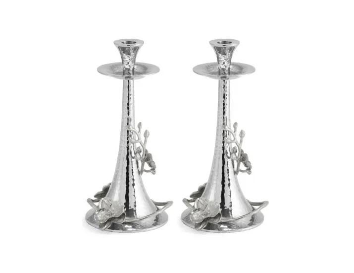 Набор подсвечников Michael Aram White Orchid 2 предмета 28 см