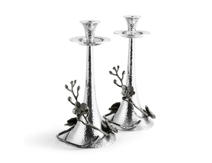 Набор подсвечников Michael Aram Black Orchid 2 предмета 30 см