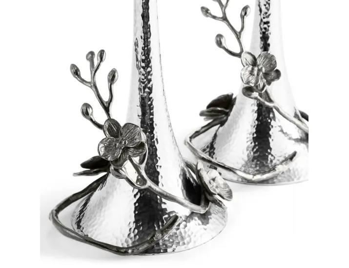 Набор подсвечников Michael Aram Black Orchid 2 предмета 30 см
