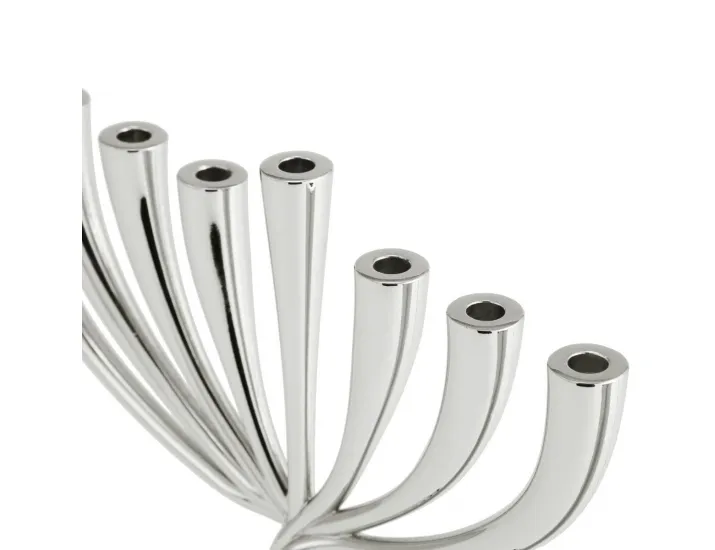 Подсвечник Michael Aram Twist 27 см серебро