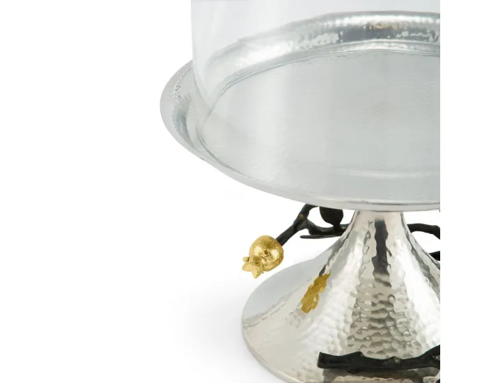 Блюдо на ножке с крышкой Michael Aram Pomegranatе 23х30 см