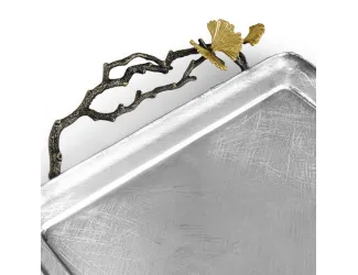 Поднос Michael Aram Butterfly Ginkgo прямоугольный 56х30 см