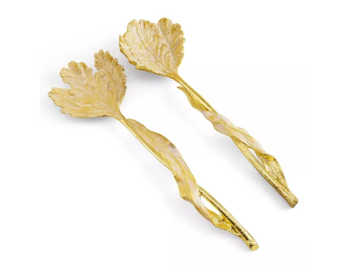 Набор сервировочный Michael Aram Tulip 2 предмета 34 см