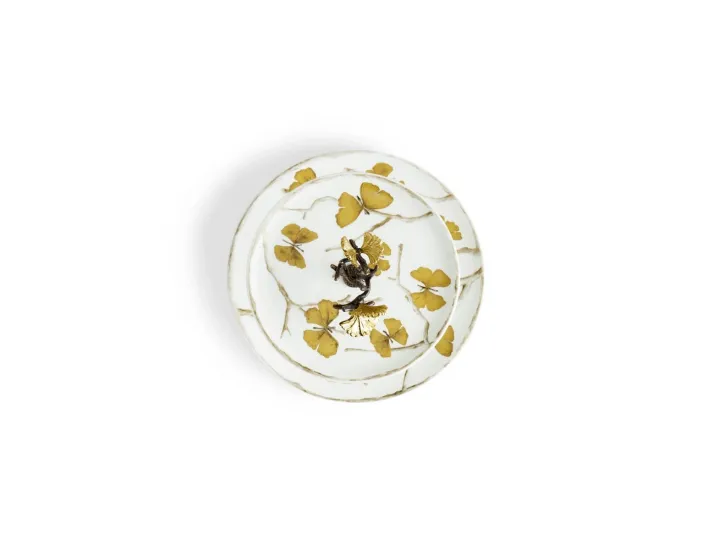 Этажерка Michael Aram Butterfly Ginkgo двухъярусная 28 см