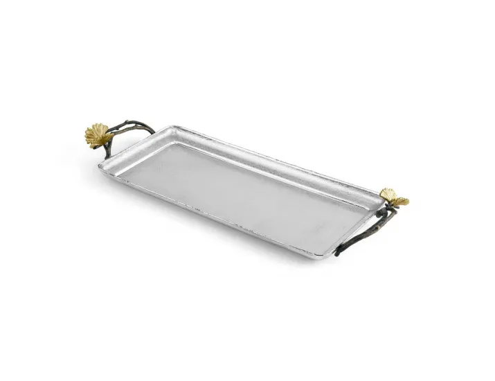 Поднос Michael Aram Butterfly Ginkgo прямоугольный 44х18 см