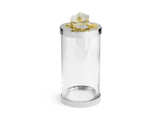 Банка для сыпучих продуктов средняя Michael Aram Белая орхидея 29см 2,8л