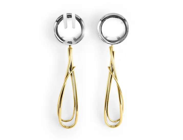 Набор сервировочный Michael Aram Calla Lily 2 предмета 27 см