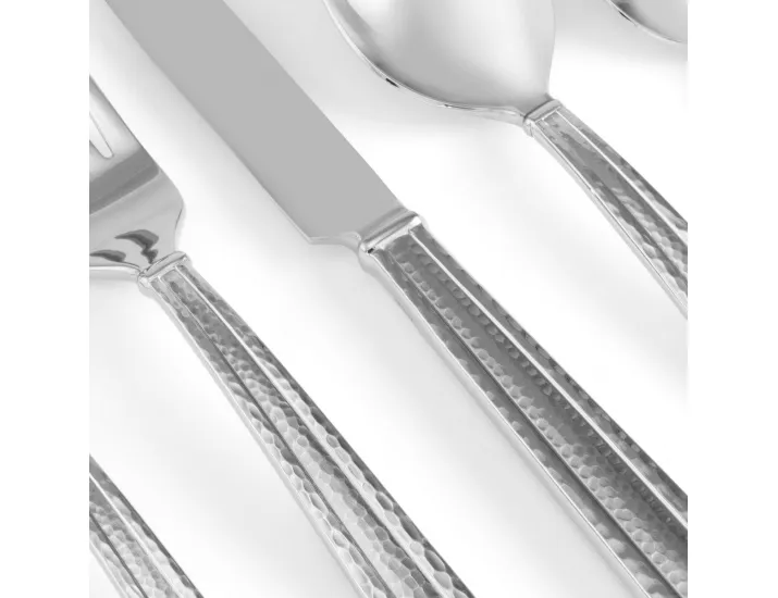 Набор столовых приборов Michael Aram Hammertone на 1 персону 5 предметов