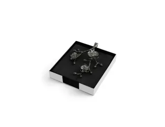 Подставка для салфеток Michael Aram Black Orchid 18см