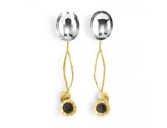 Набор сервировочный Michael Aram Sunflower 2 предмета 29,5 см