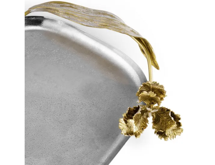 Поднос Michael Aram Tulip прямоугольный 49х36см