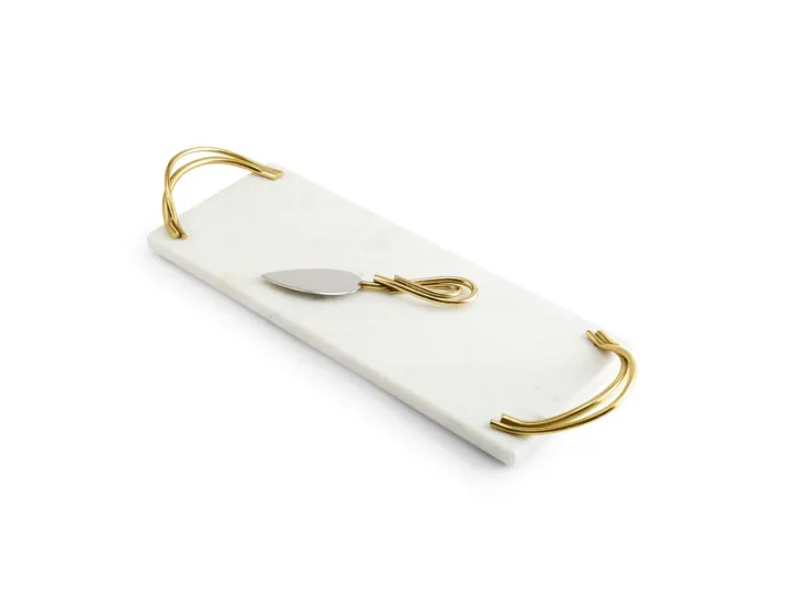 Доска для сыра с ножом Michael Aram Calla Lily 43х15 см