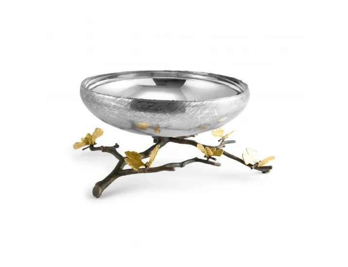 Ваза для фруктов на ножке Michael Aram Butterfly Ginkgo 59х47 см