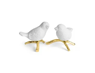 Набор для специй Michael Aram Lovebirds 2 предмета 8 см