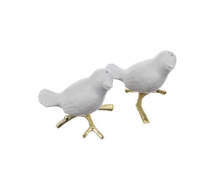 Набор для специй Michael Aram Lovebirds 2 предмета 8 см