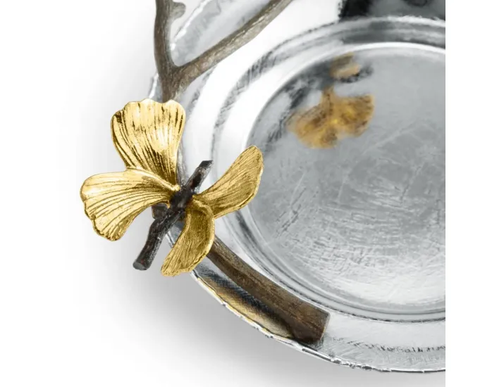 Блюдо Michael Aram Butterfly Ginkgo круглое,18 см