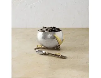 Чаша с ложкой Michael Aram Zen Garden 8 см 250 мл