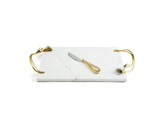 Доска для сыра с ножом Michael Aram Calla Lily 46х25 см