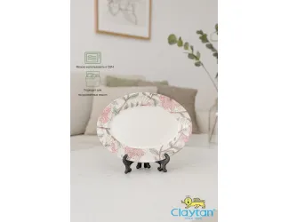 Блюдо овальное 25,4 см Claytan Alisa 2318