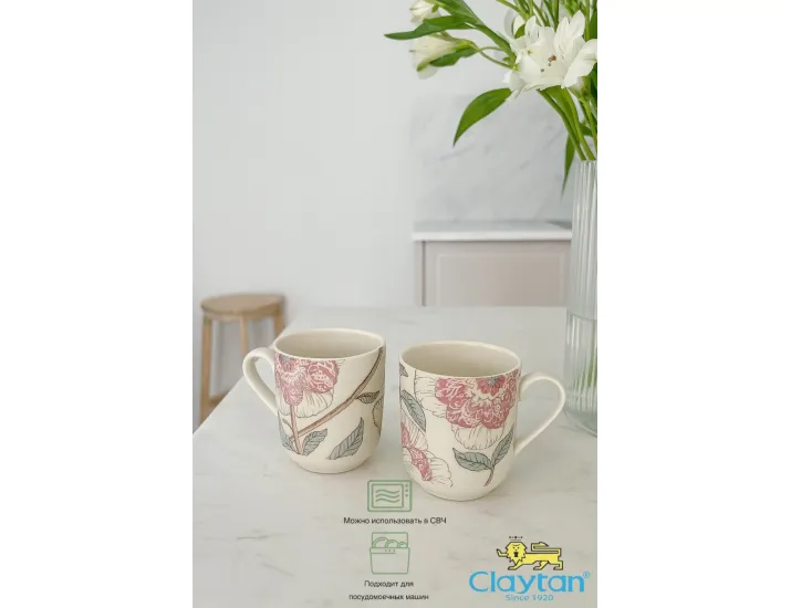 Набор из двух кружек Claytan Alisa 2318